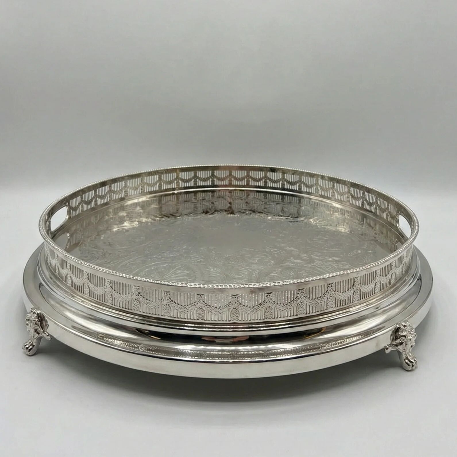 Plateau géant rond marocain