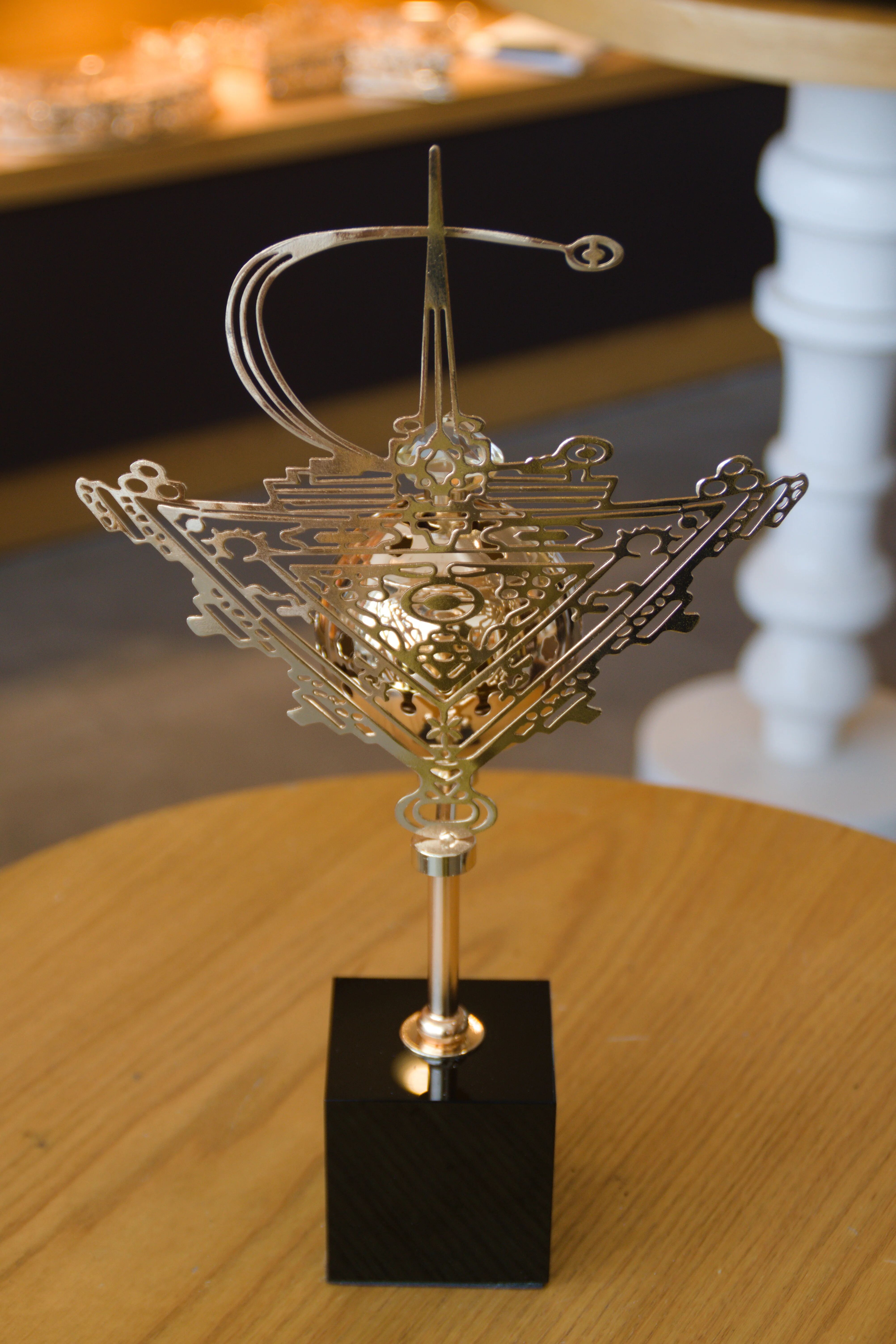 Encensoir Amazigh doré thumbnail 3