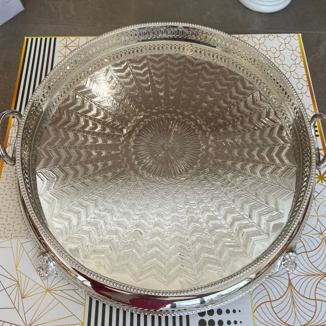 Plateau marocain rond