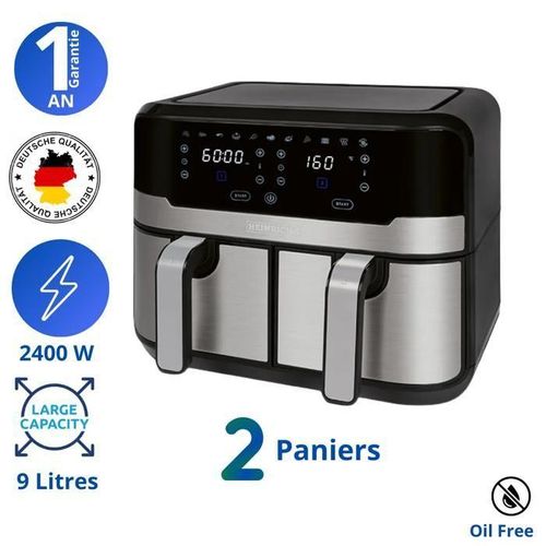 Friteuse Sans Huile 9l - Air Fryer Tactile