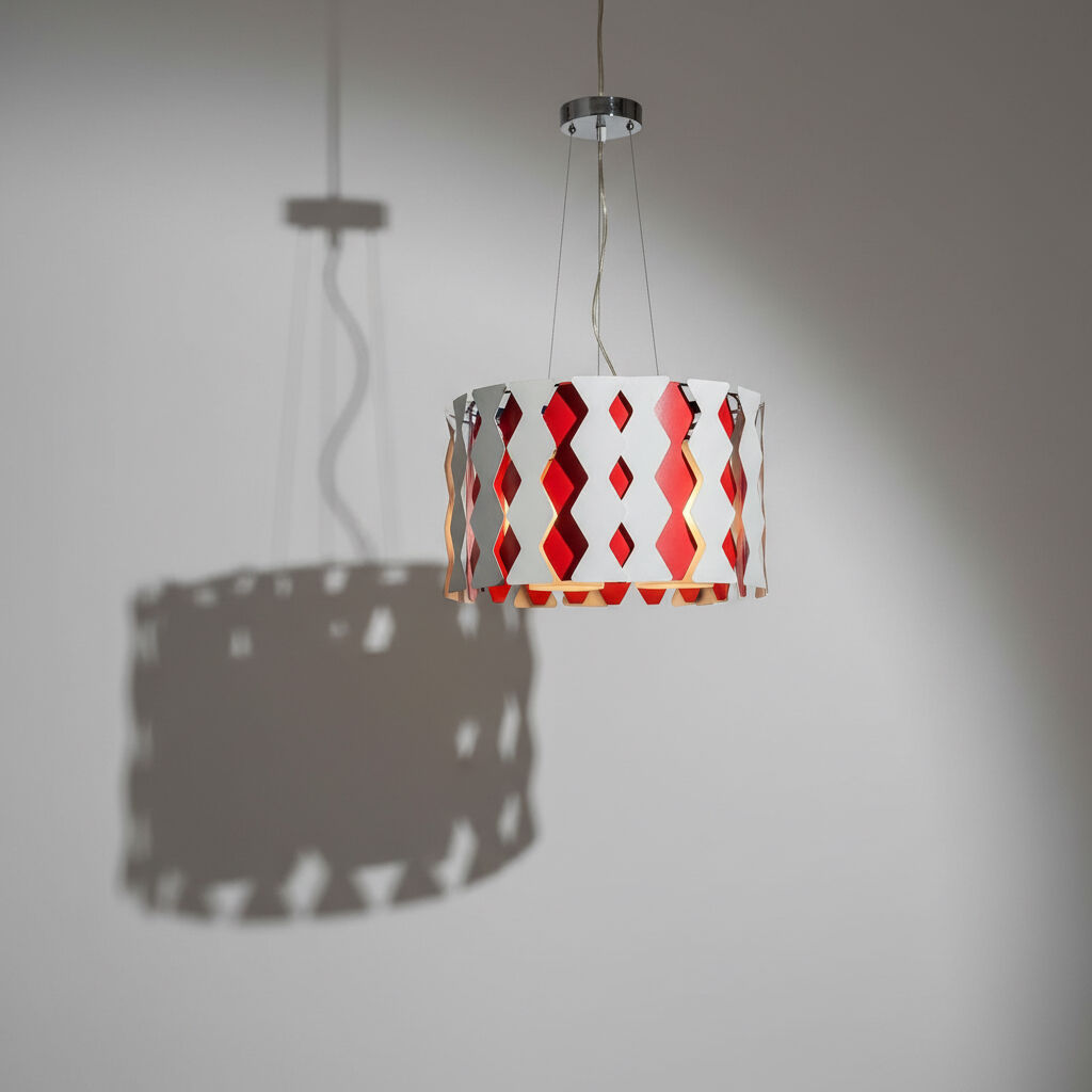 Suspension Moderne Design Géométrique