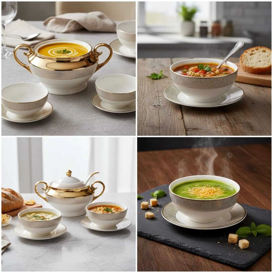 Service À Soupe 15 Pièces Prestige