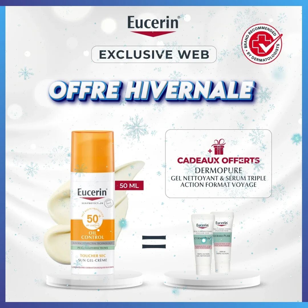 Sun Toucher Sec Gel Crème Huile Contrôle = 2 Miniatures Offertes