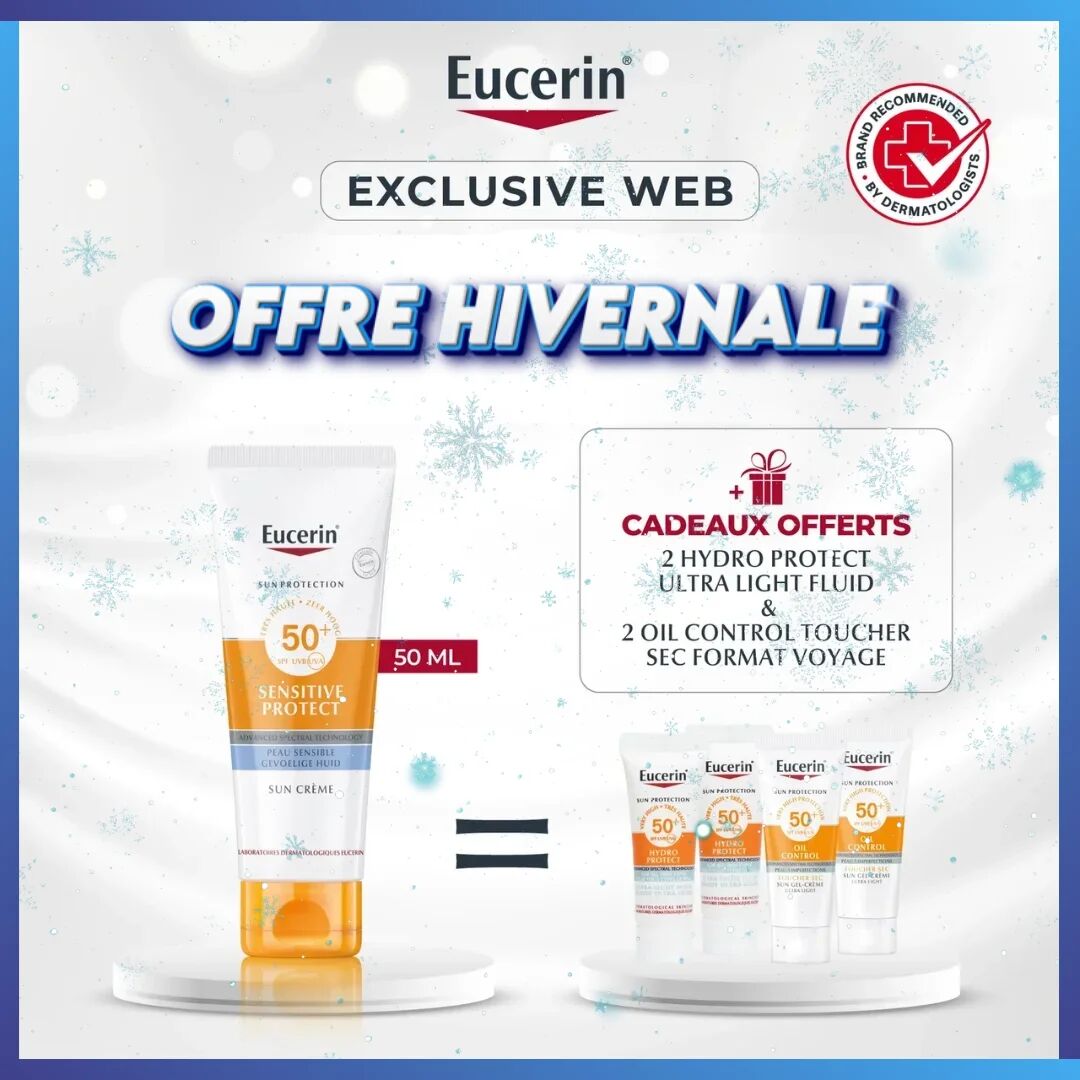Sensitive Protect Spf 50+ 50ml = 4 Miniatures Offertes thumbnail 3