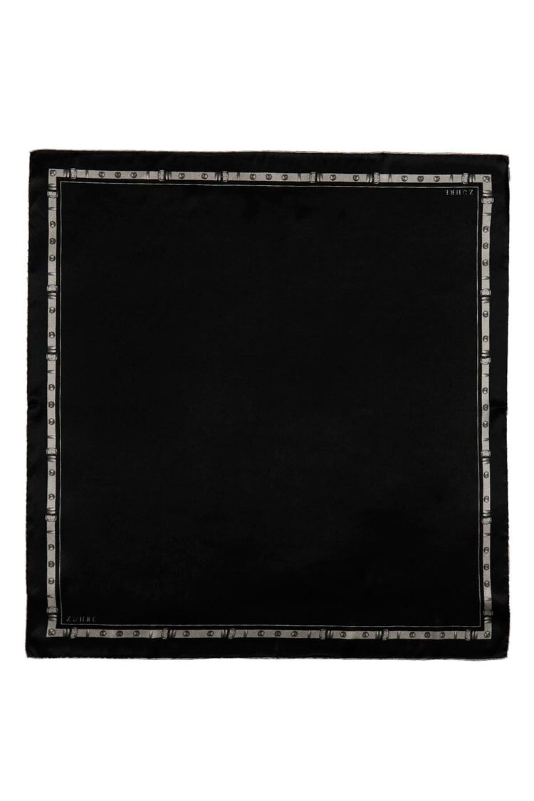 Foulard 0104 Zühre Ipek/saten Esarp thumbnail 2