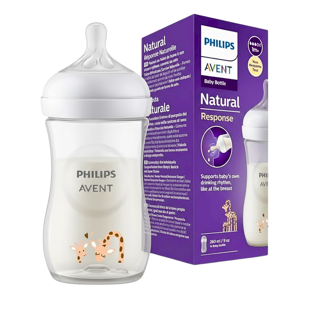 Biberon Natural Avec Tetine +1m 260ml Scy903/21