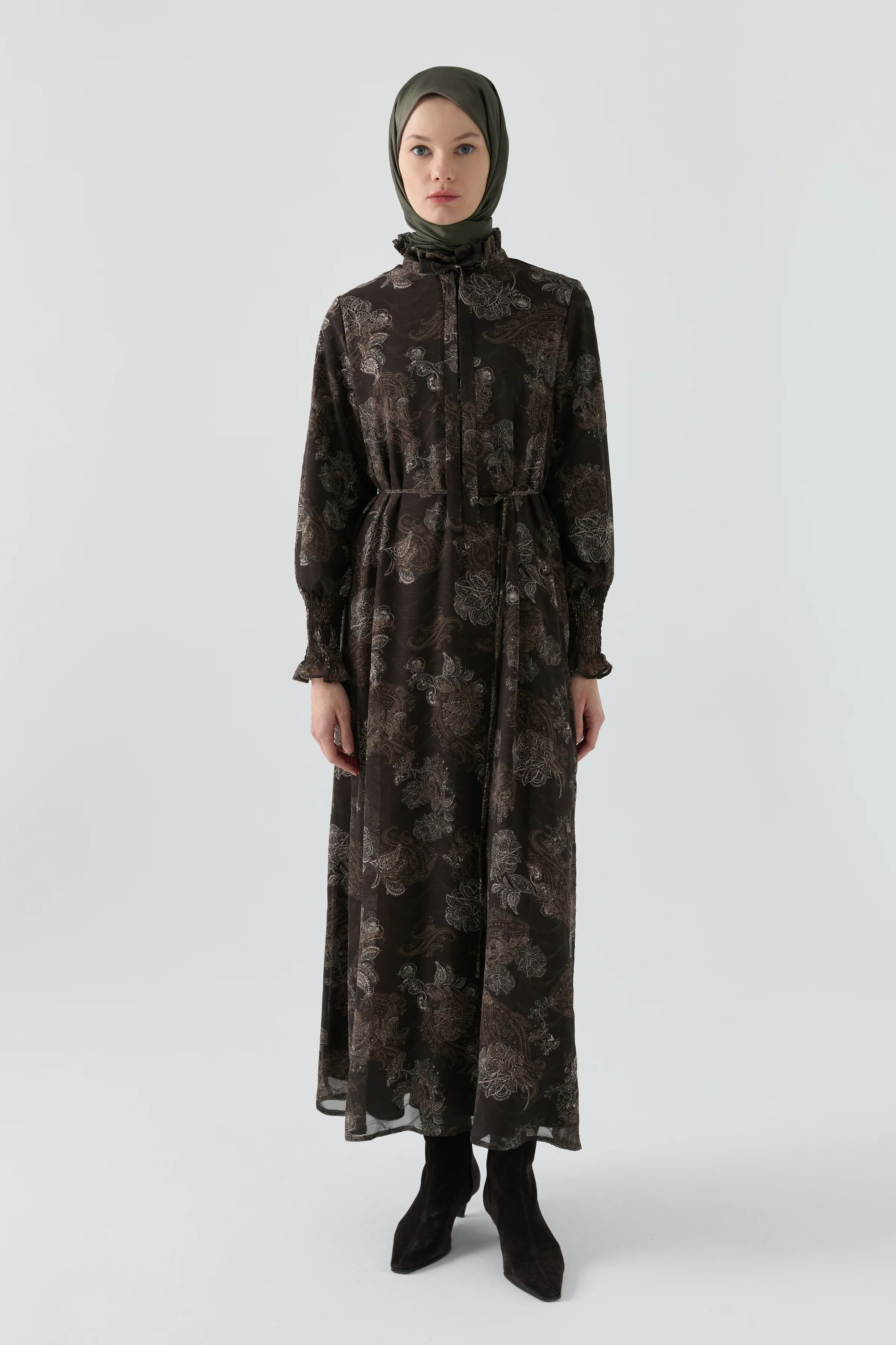 Robe À Motif Floral