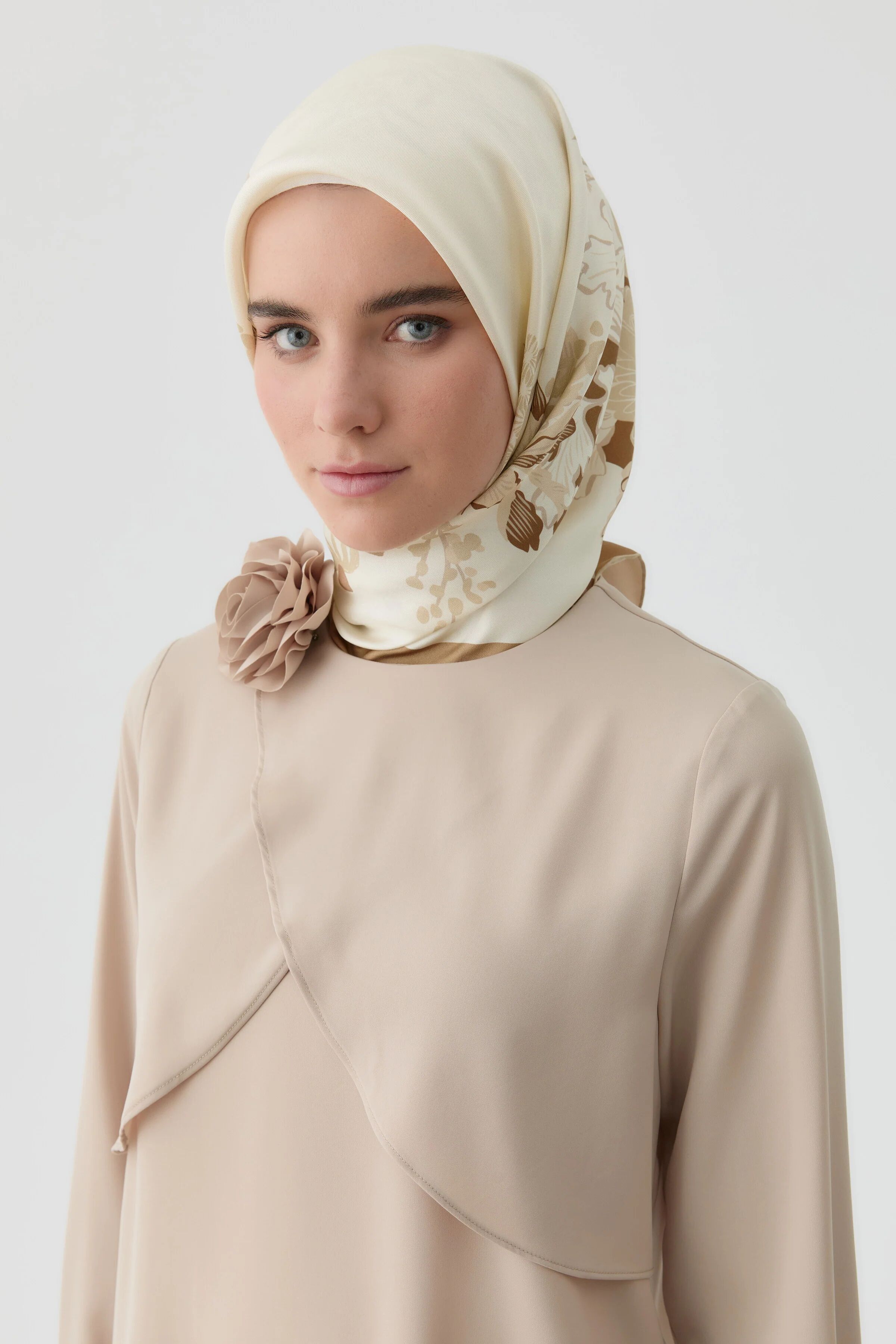 Écharpe En Soie Twill Feraye