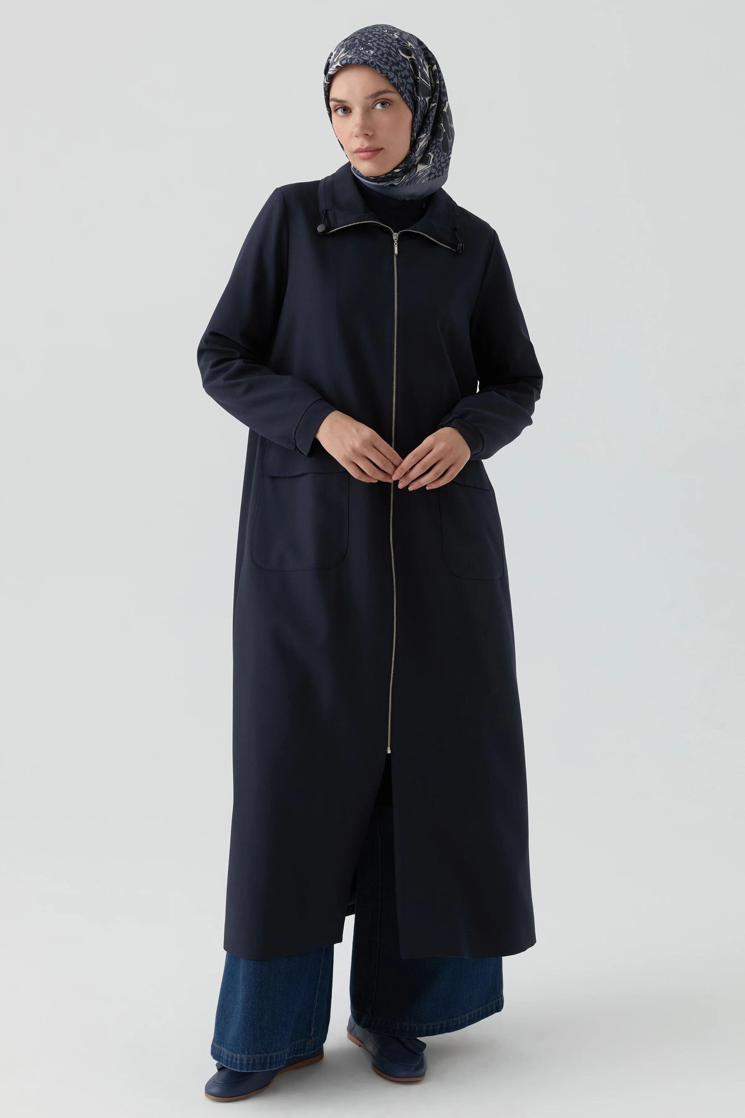 Abaya Avec Détail Élastique