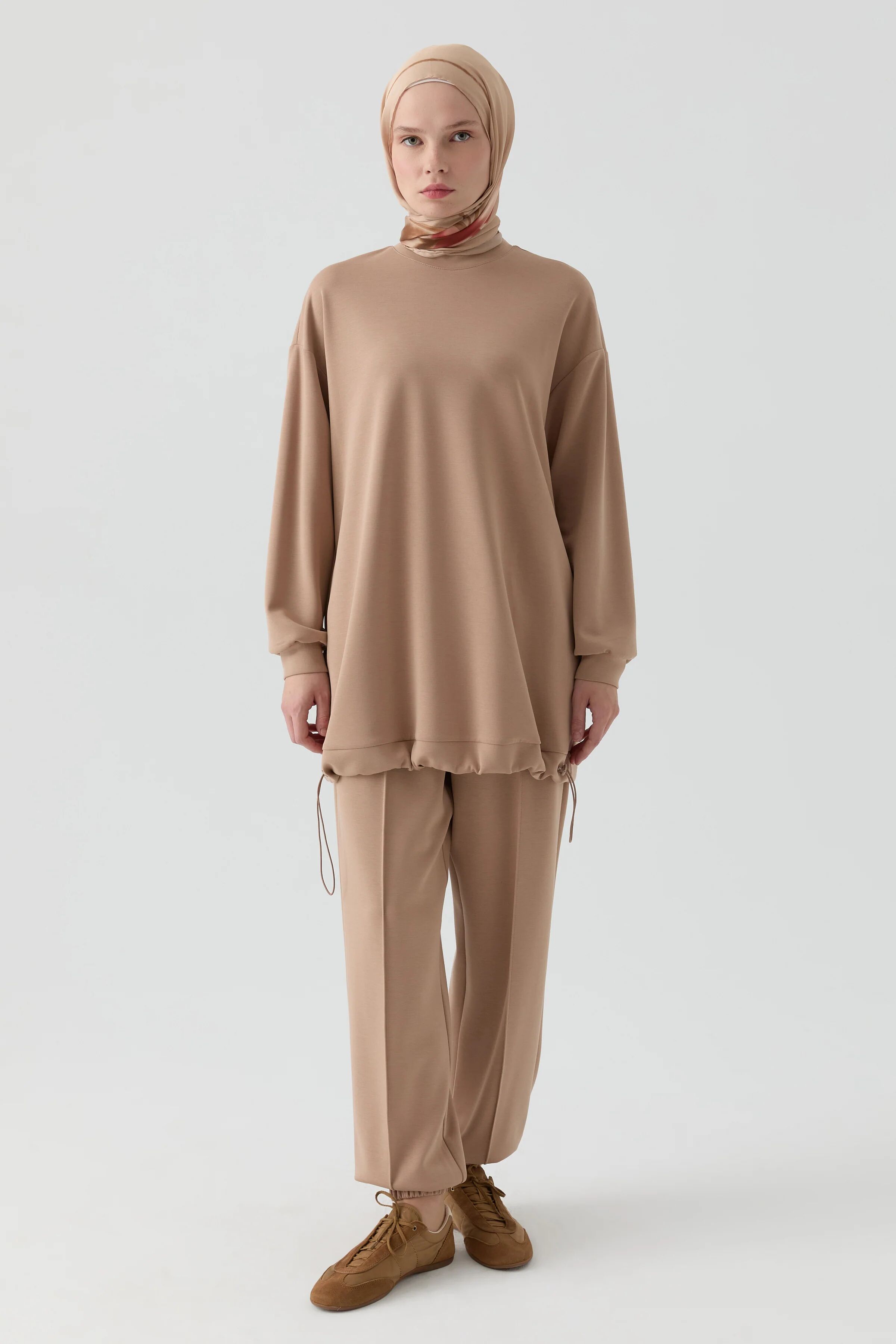 Ensemble Tunique Et Pantalon En Maille