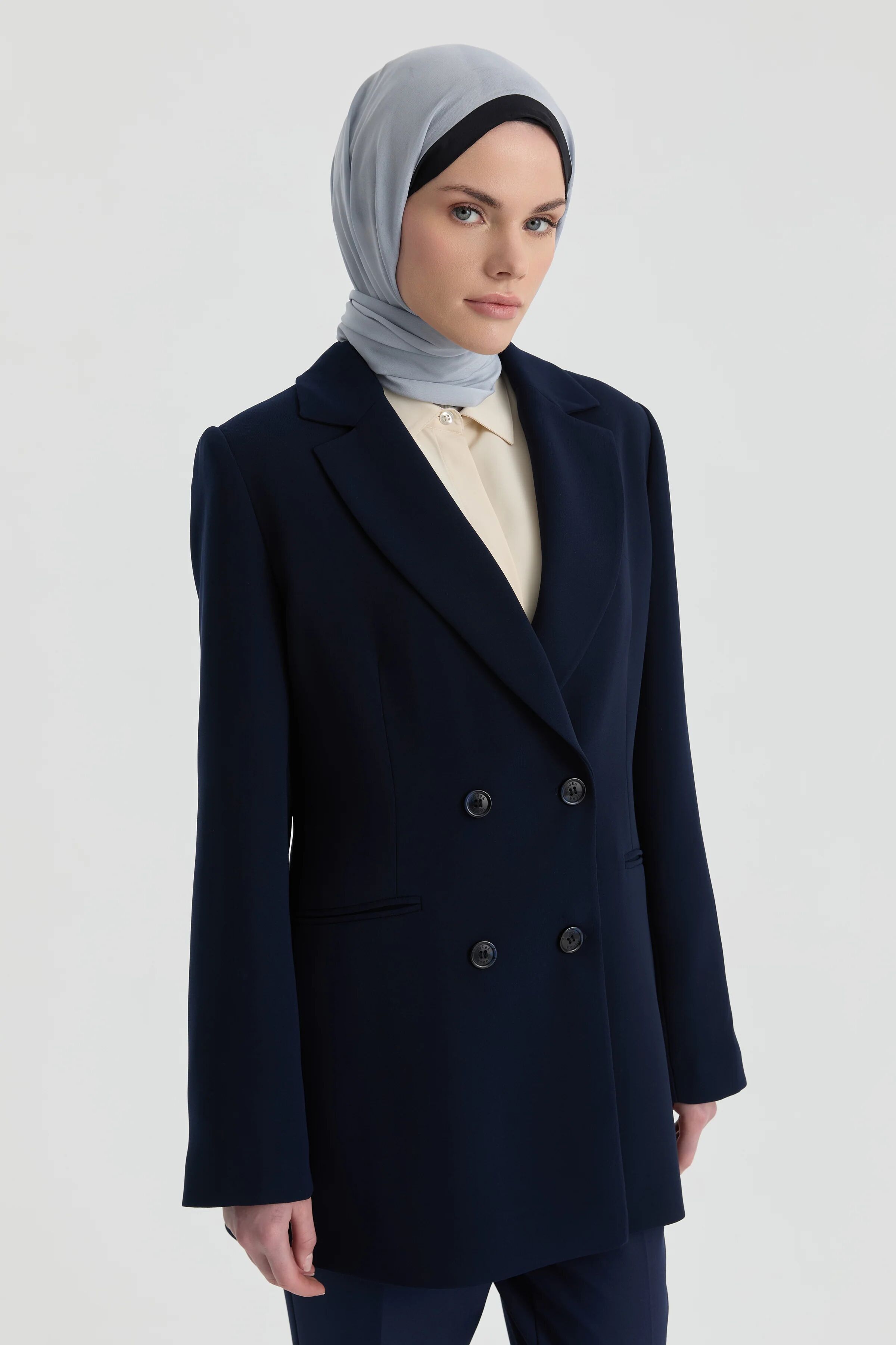 Veste Basique Croisée