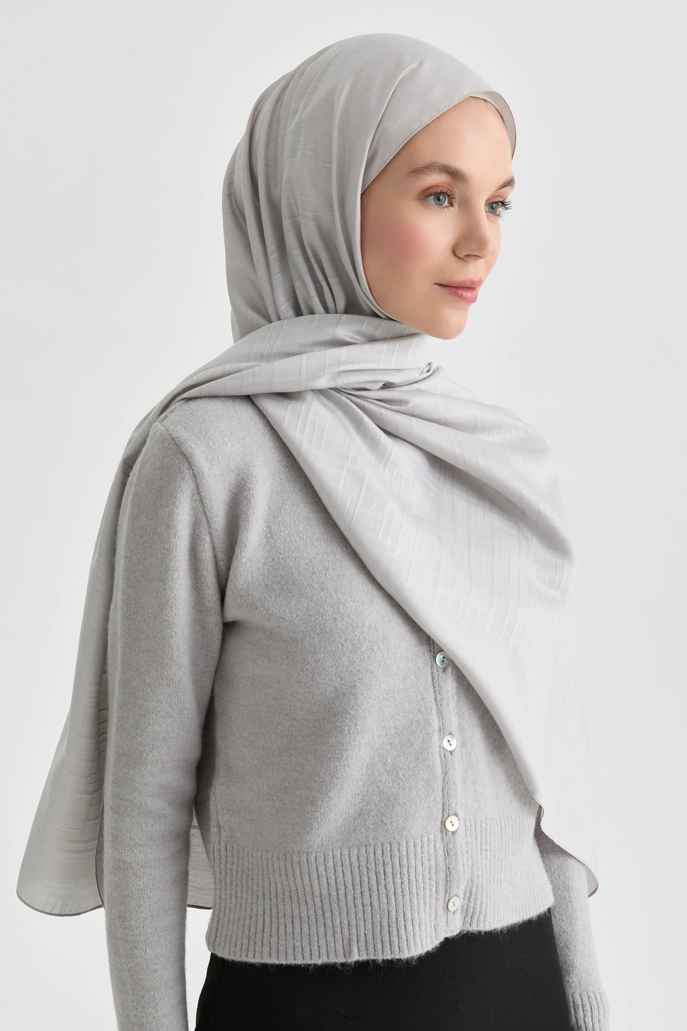 Châle Vega Jacquard Natural