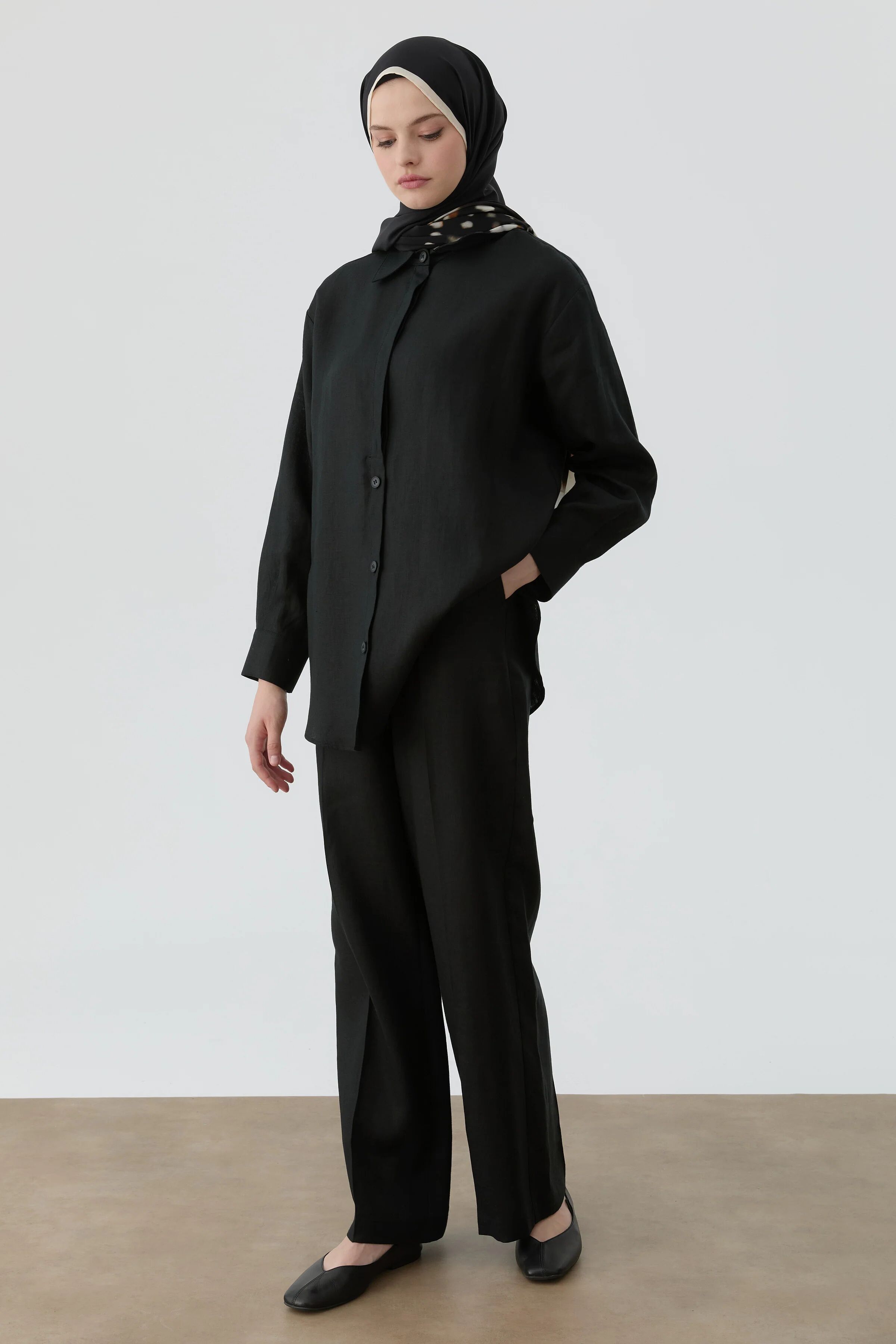Pantalon En Lin