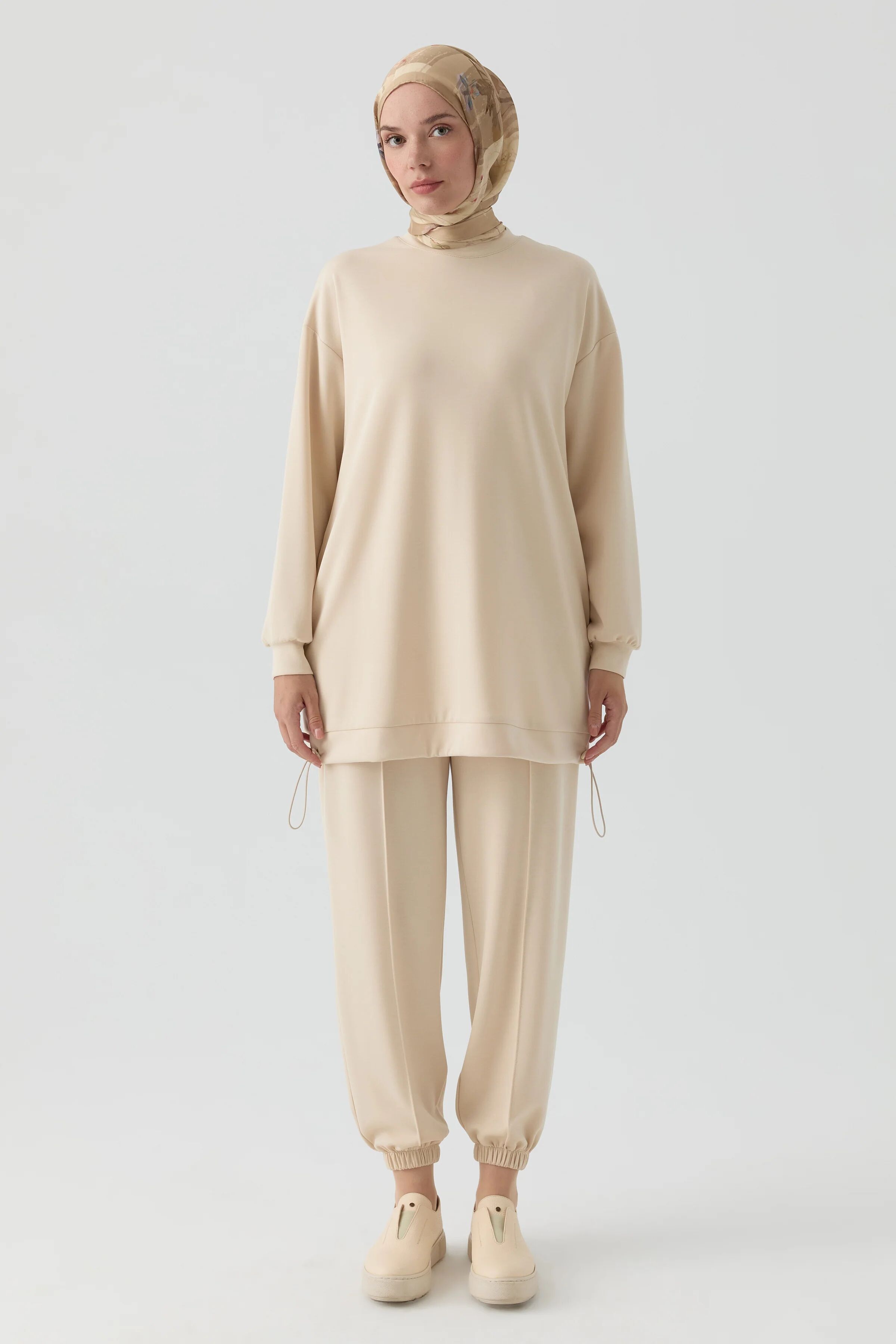 Ensemble Tunique Et Pantalon En Maille