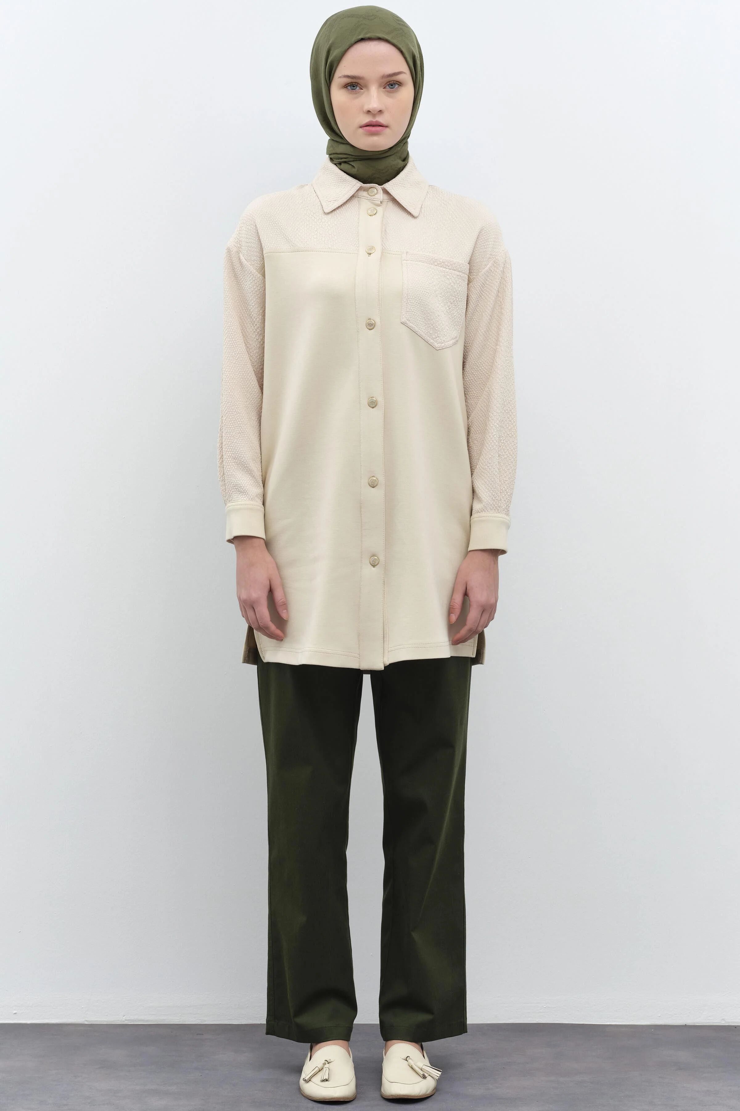 Pantalon En Toile À Rivets