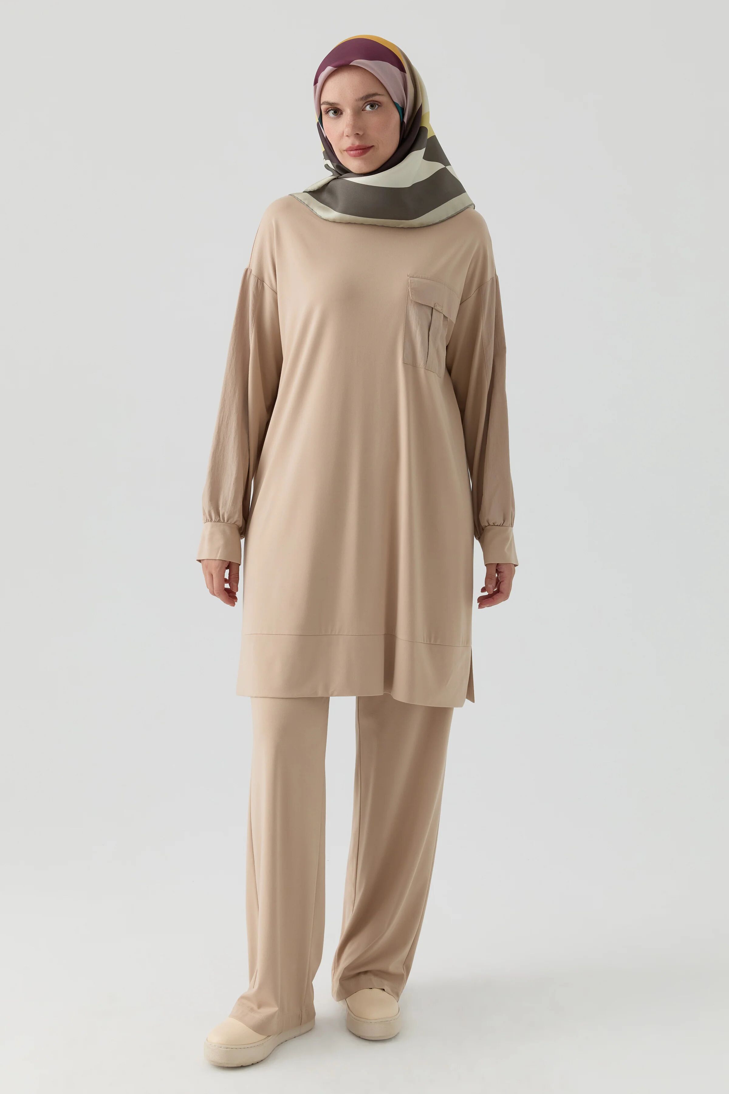 Pantalon En Tricot Avec Poches