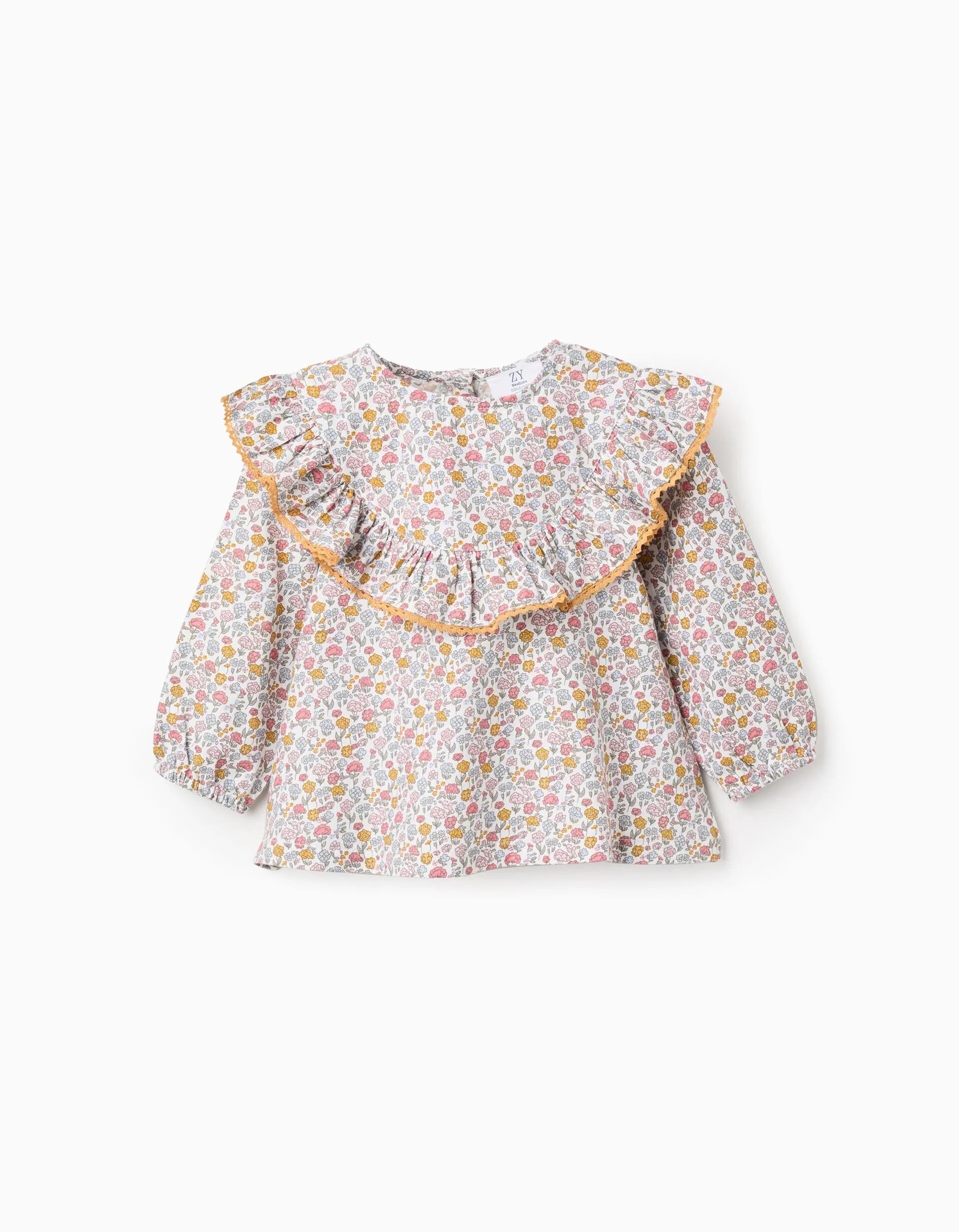 Chemisier Floral En Coton