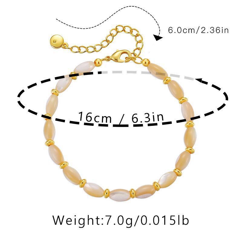 Bracelet Plaqué Or Bgn064 thumbnail 4