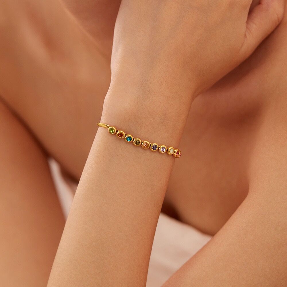 Bracelet Plaqué Or Bgn095