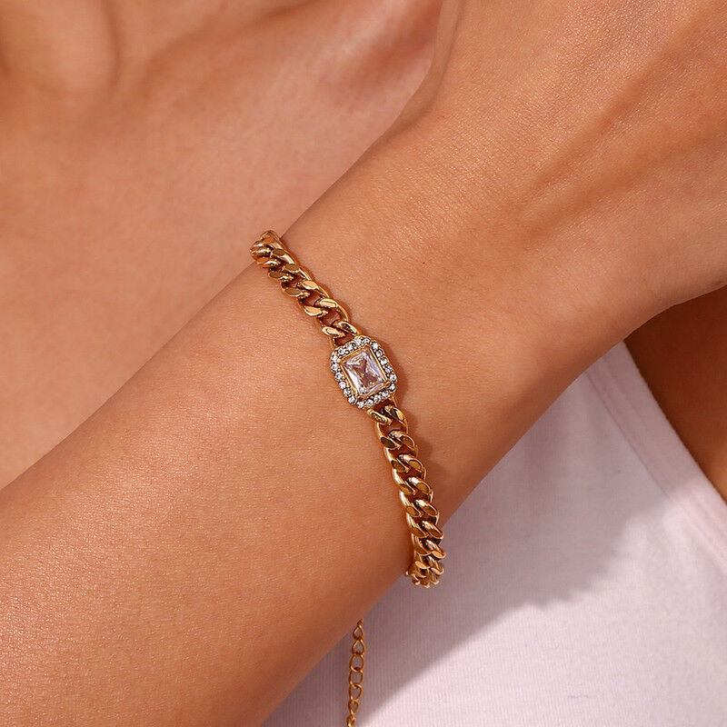 Bracelet Plaqué  Or Bgn109-1