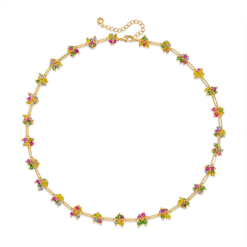 Collier Plaqué Or 18k Cgn004