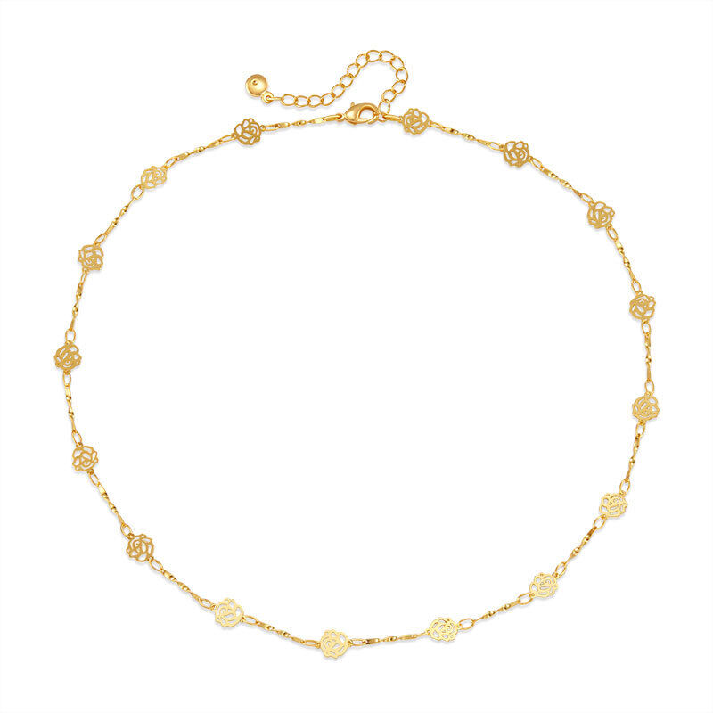 Collier Plaqué Or 18k Cgn012