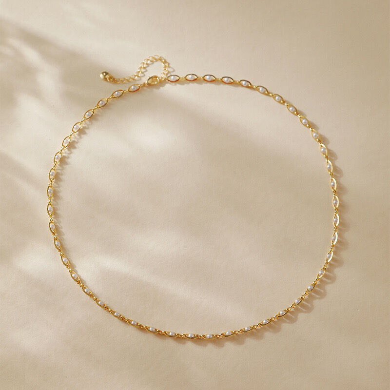 Collier Plaqué Or 18k Cgn015 thumbnail 3