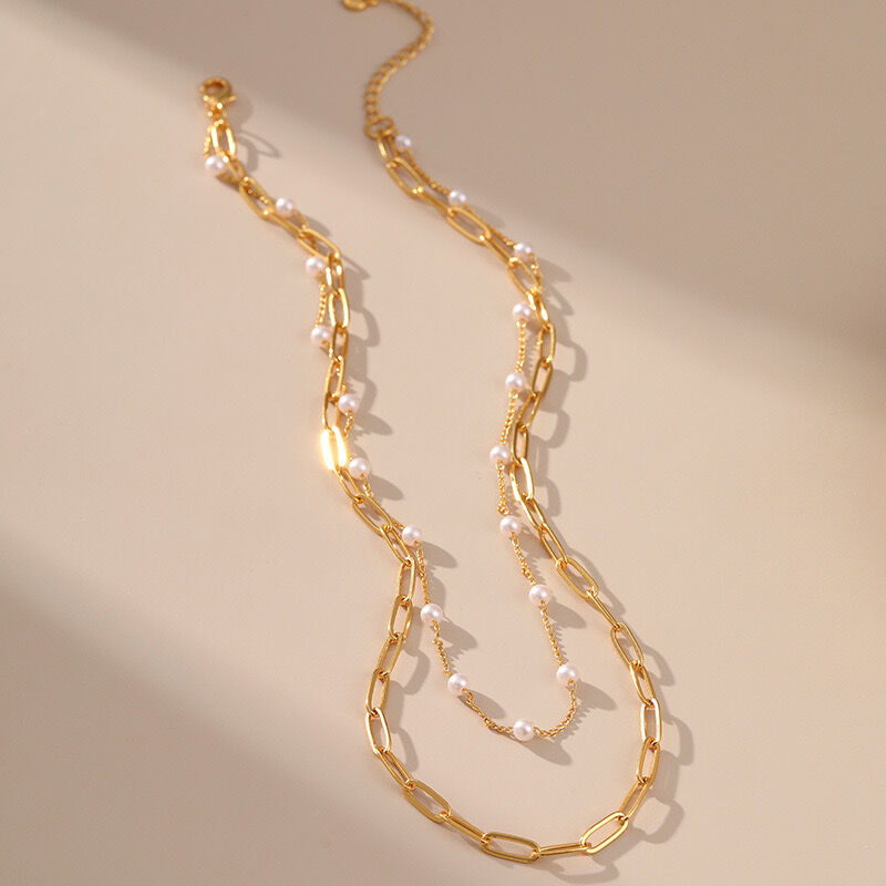 Collier Plaqué Or 18k Cgn021 thumbnail 3