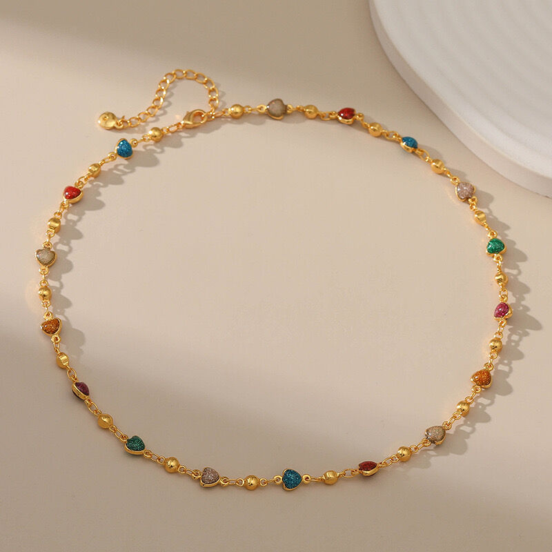 Collier Plaqué Or 18k Cgn029