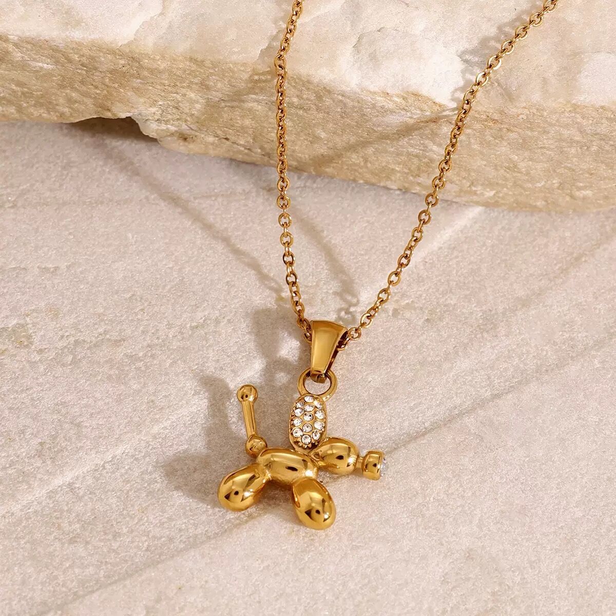 Collier Plaqué  Or 18k Cgn038 thumbnail 3