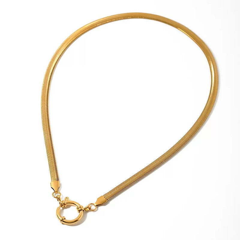 Collier Plaqué  Or 18k Cgn047