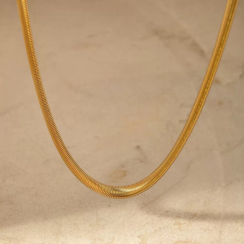 Collier Plaqué  Or 18k Cgn047 thumbnail 3