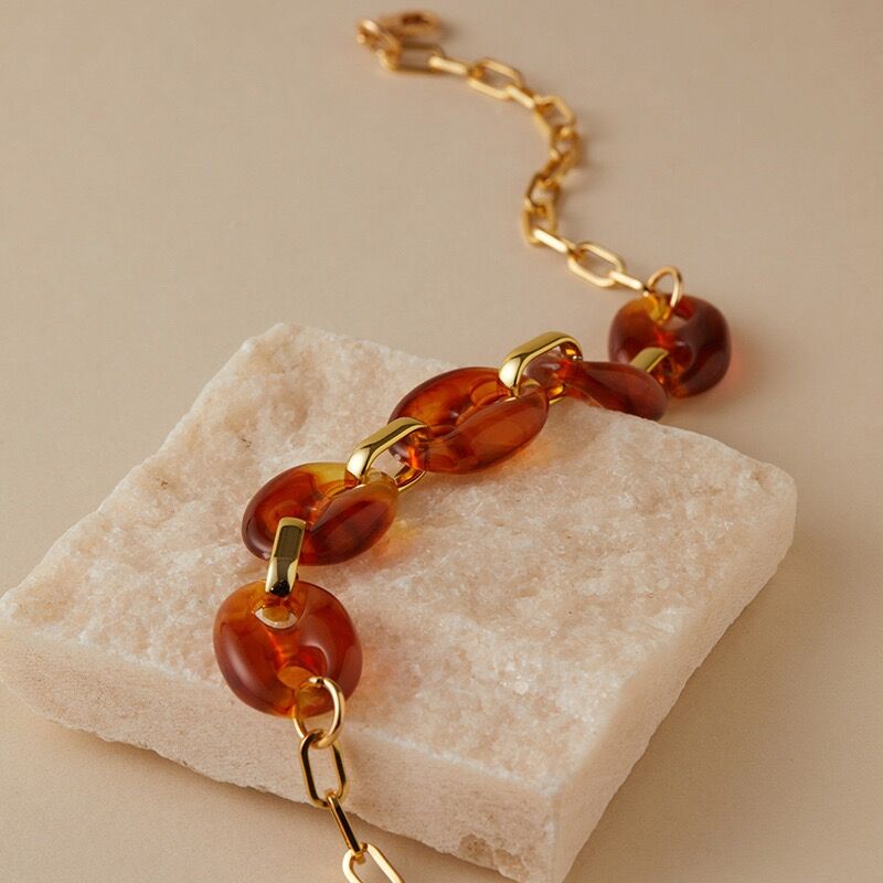 Collier Plaqué  Or 18k Cgn053-3 thumbnail 3
