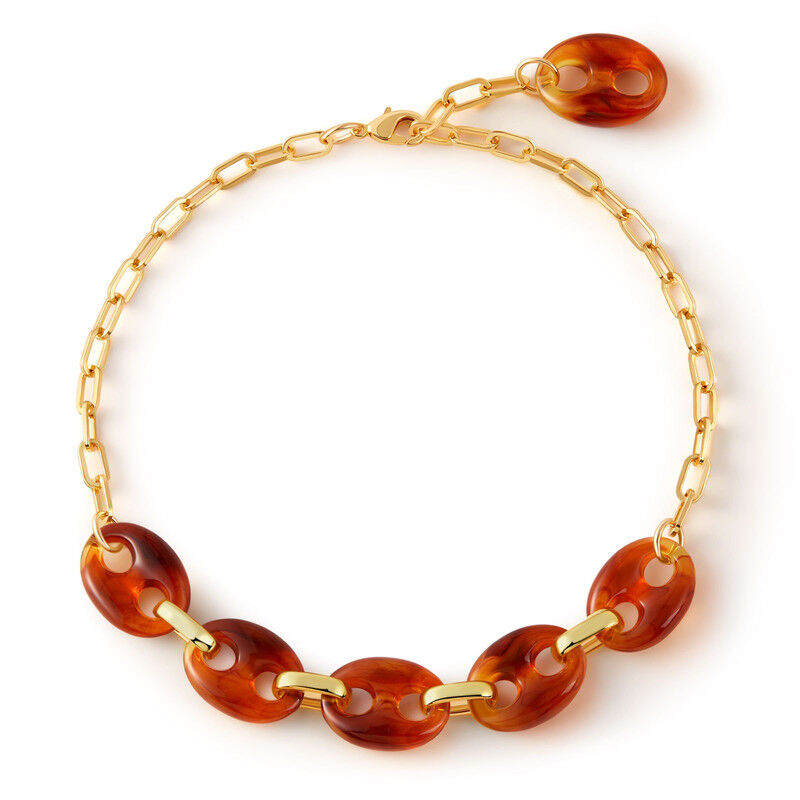 Collier Plaqué  Or 18k Cgn053-3