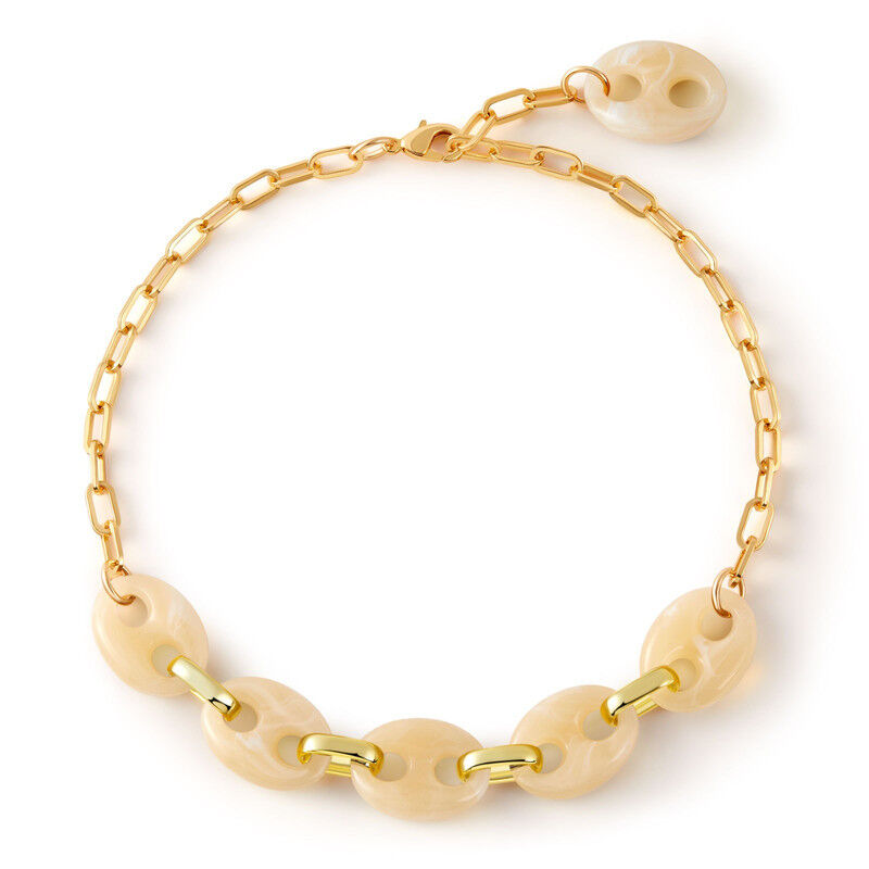 Collier Plaqué  Or 18k Cgn053-5