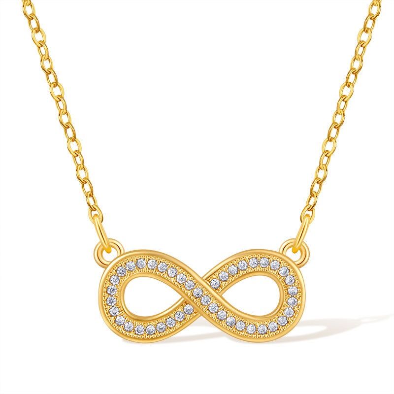 Collier Plaqué  Or 18k Cgn056
