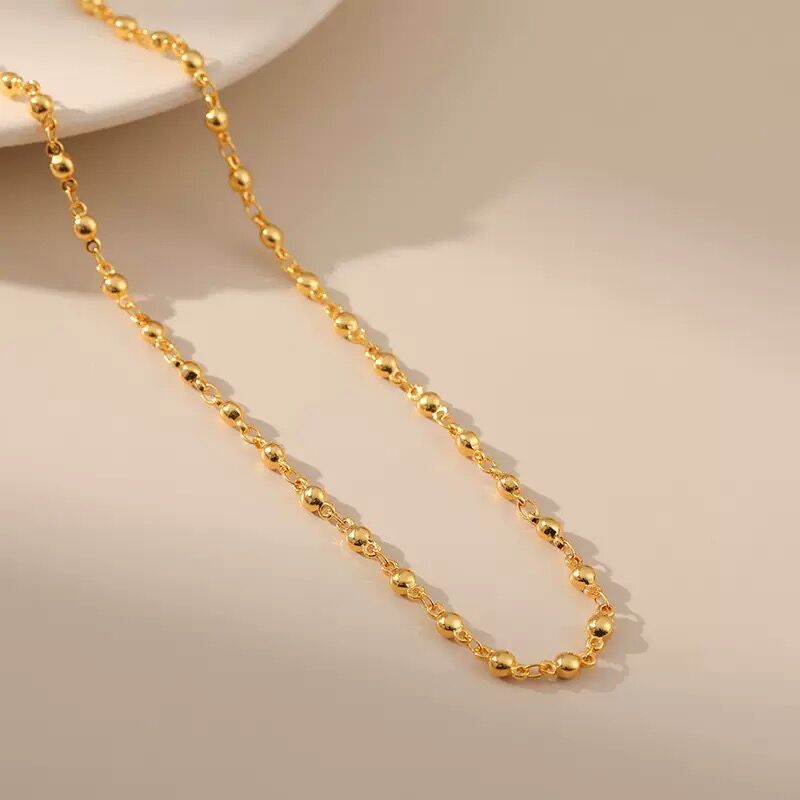 Collier Plaqué  Or 18k Cgn062 thumbnail 3
