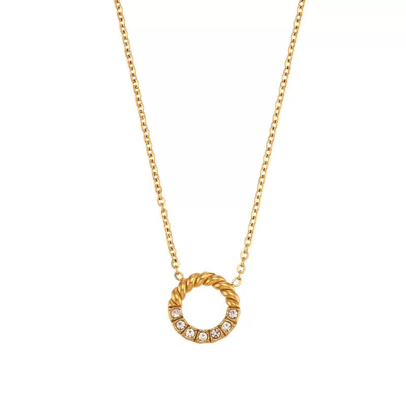Collier Plaqué  Or Cgn069