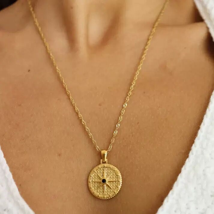 Collier Plaqué Or Cgn123