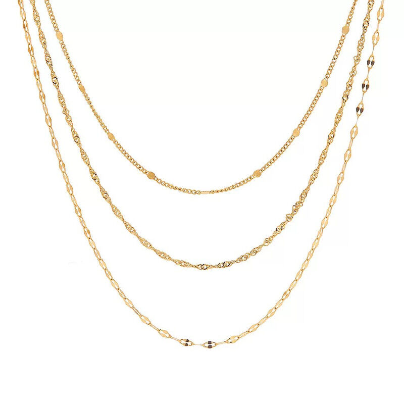 Collier Plaqué Or Cgn157