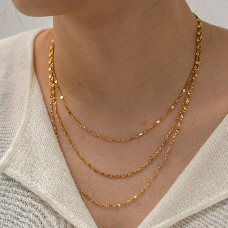 Collier Plaqué Or Cgn157