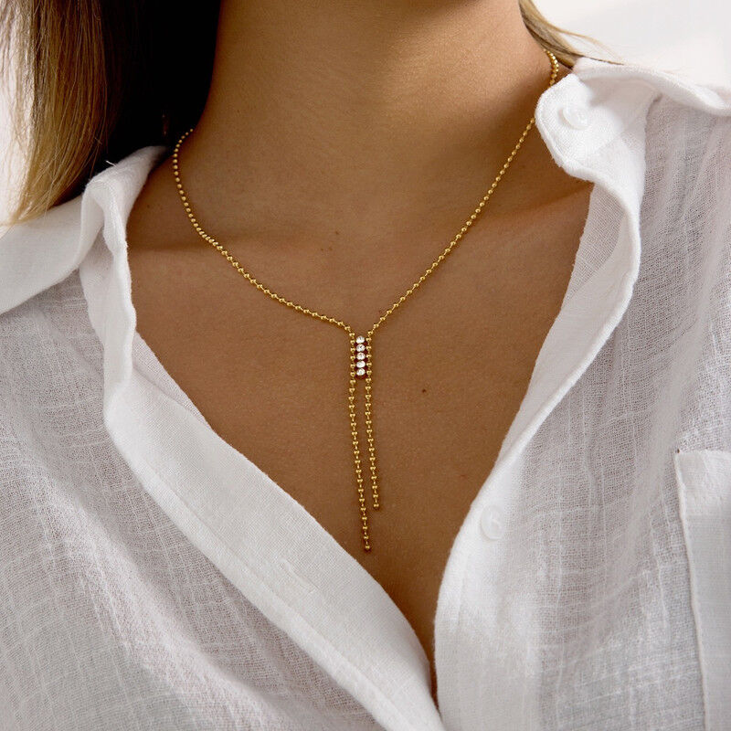 Collier Plaqué Or Cgn165 thumbnail 2