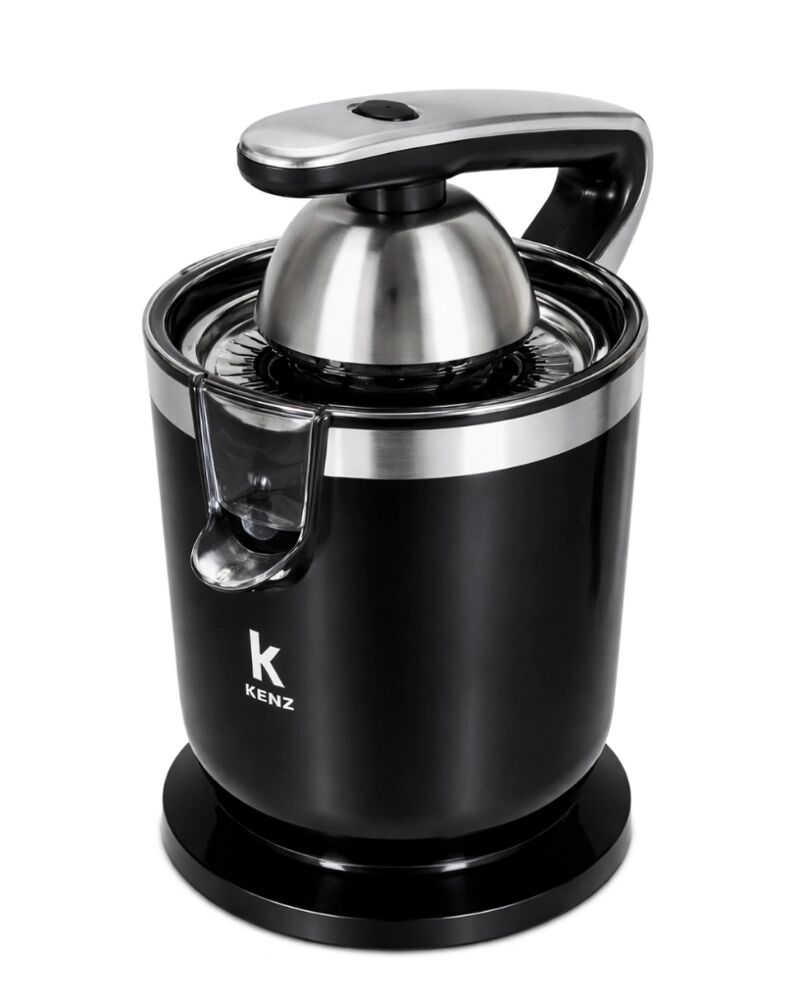 Presse-agrumes Électrique Filtre Inox, 2 Cônes, Poignée Aluminium, Dr-7802