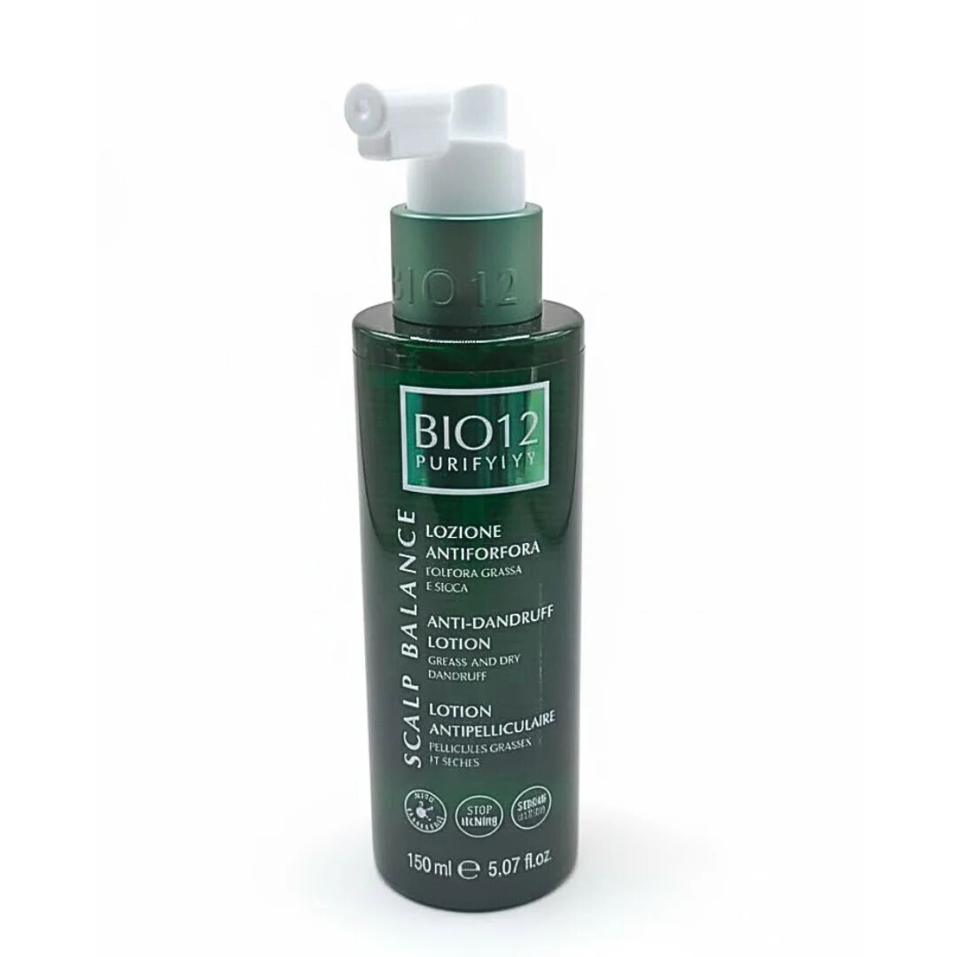 BIO12 Lotion Antipelliculaire Pellicules Grasses et Sèches - Traitement Cuir Chevelu