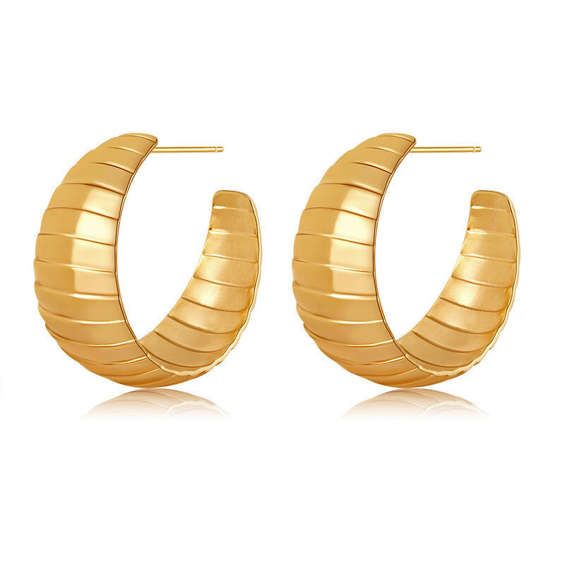 Boucles D’oreilles Élégantes à la Finition Soignée Ogn006