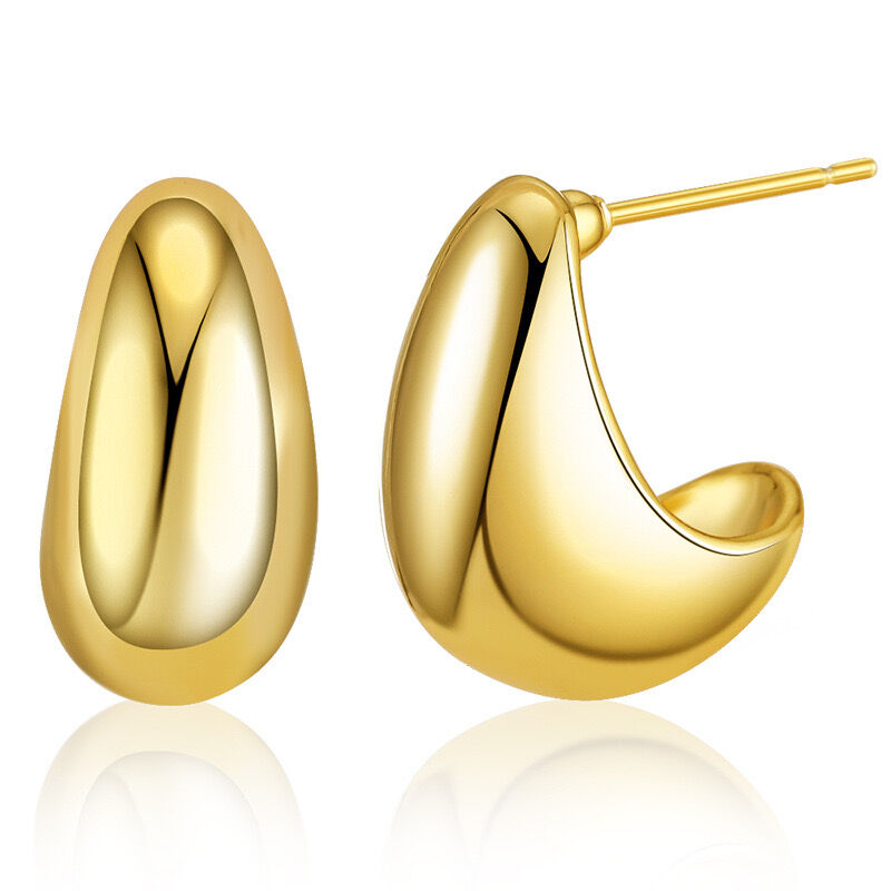Boucles D’oreilles Élégantes à la Finition Soignée Ogn008