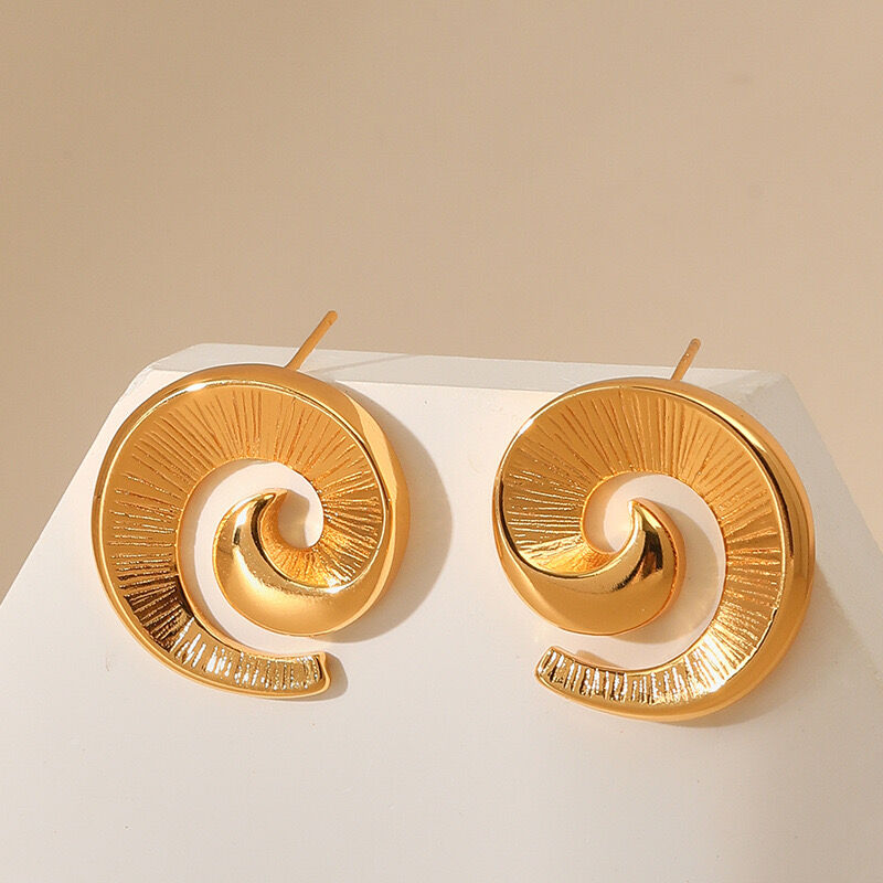 Boucles D’oreilles Élégantes à la Finition Soignée Ogn009