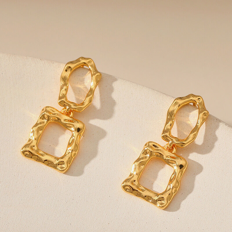 Boucles D’oreilles Élégantes à la Finition Soignée Ogn015