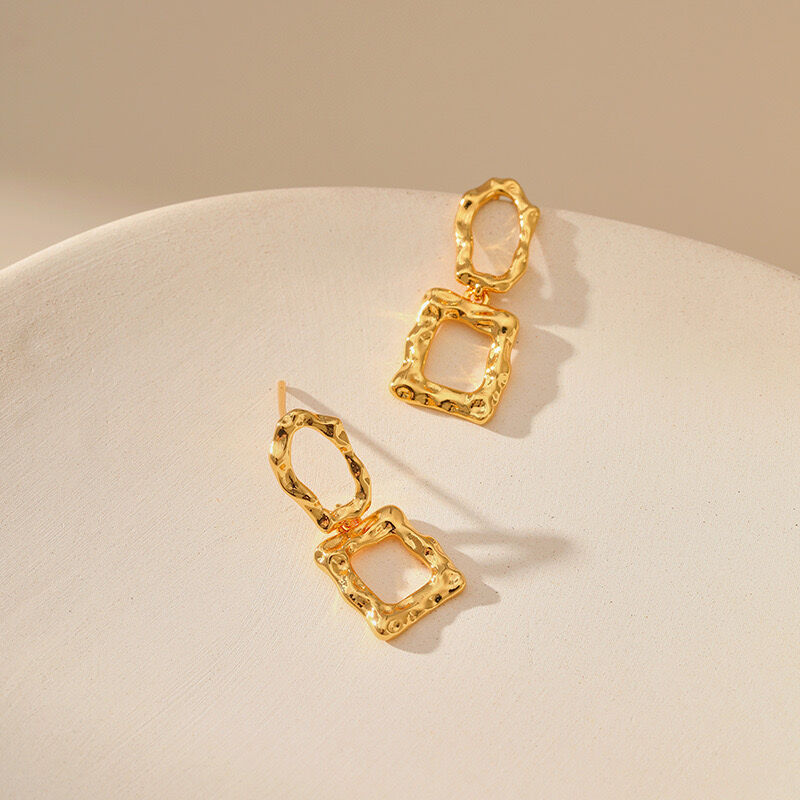 Boucles D’oreilles Élégantes à la Finition Soignée Ogn015 thumbnail 3