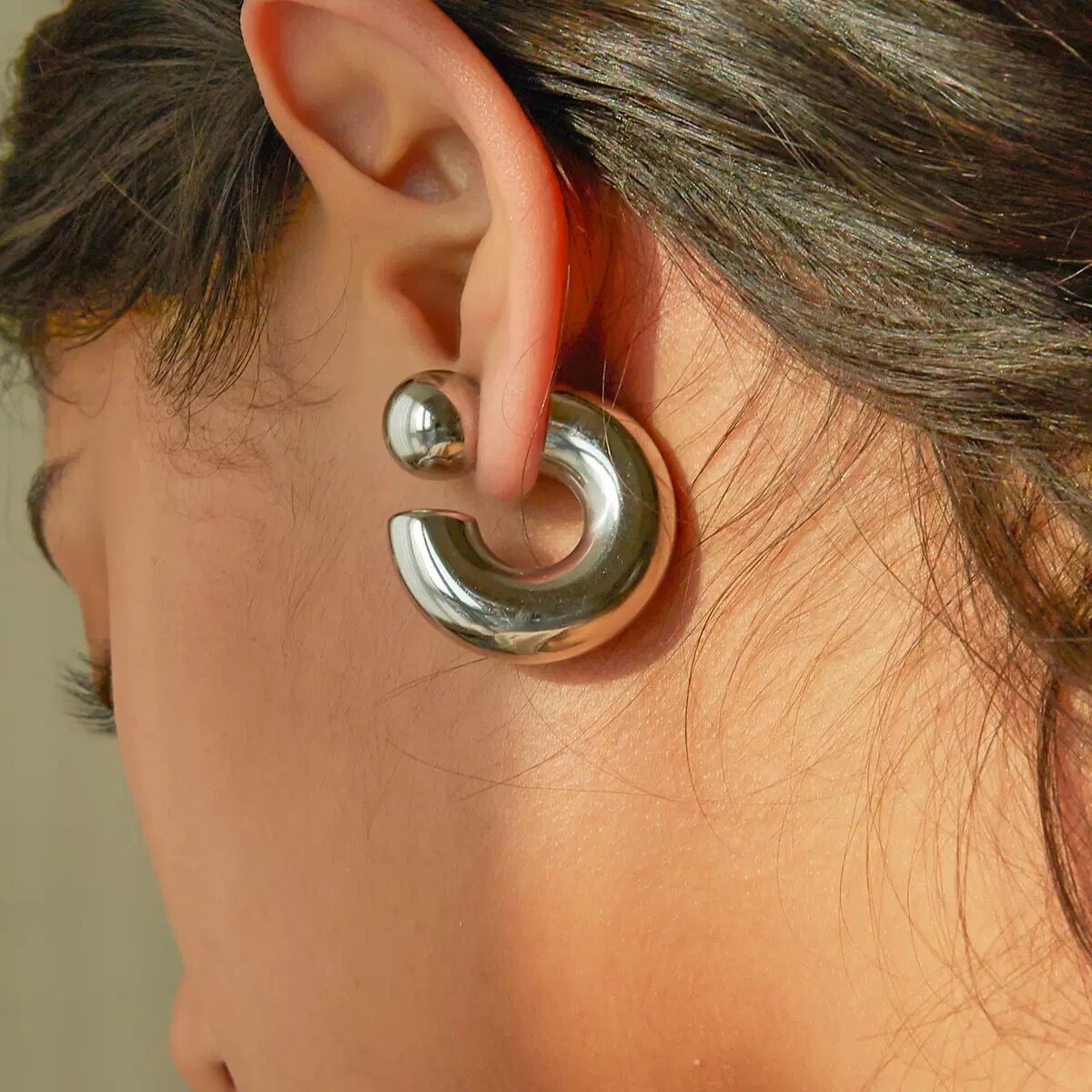 Boucles D'oreilles Plaqué Or Ogn068-2 thumbnail 2